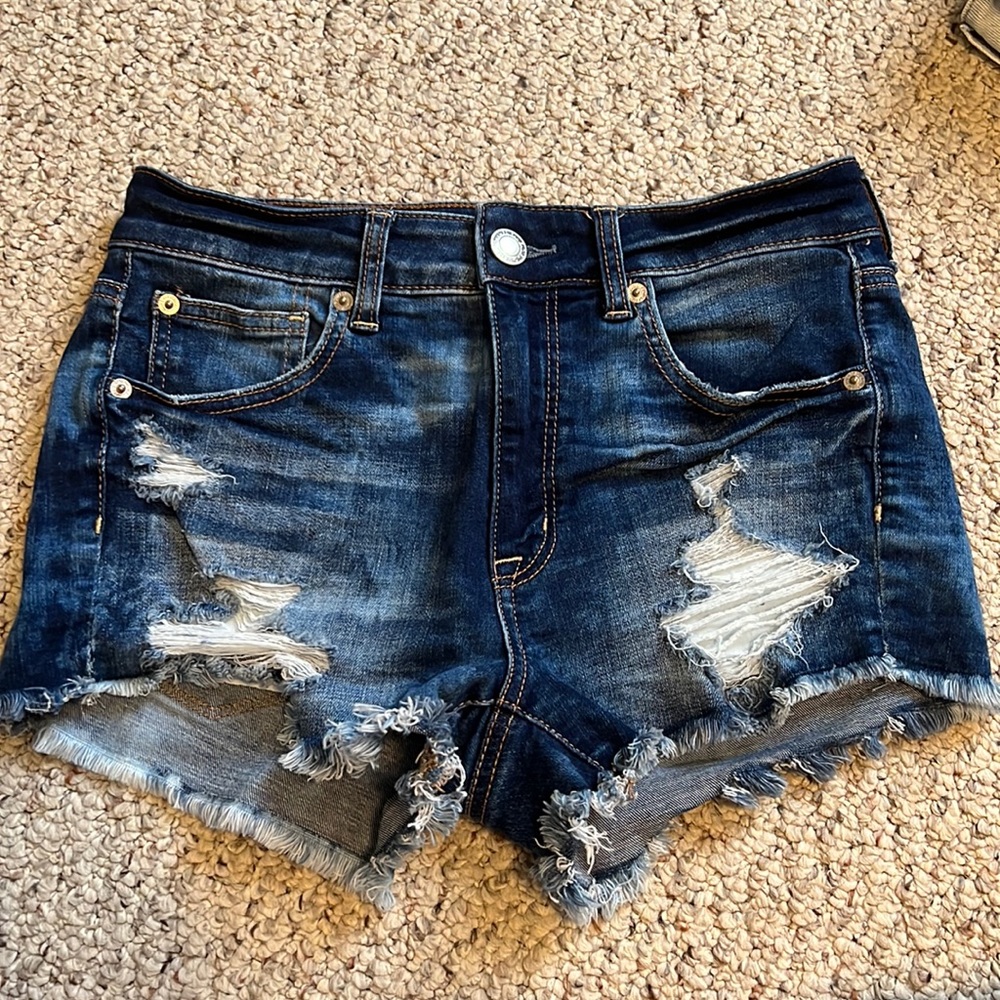 American eagle jean shorts